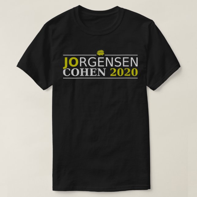 Camiseta Womens Jo Jorgensen Spike Cohen 2020 Libertarian P (Frente do Design)