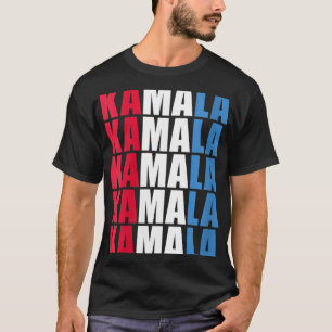 Camiseta Womens Kamala 2024 Para O Presidente Kamala Harris
