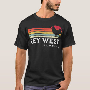 Camiseta Womens Key West Florida Chicken Lover Souvenir VNe