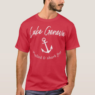 Camiseta Womens Lake Genève Unsalgado Shark Free Boa