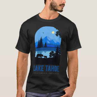Camiseta Womens Lake Tahoe California Nevada Summer Vacatio