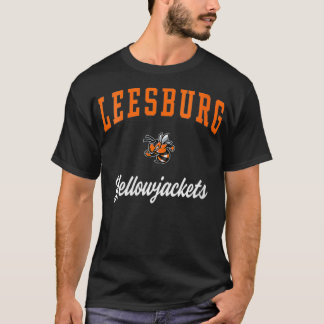 Camiseta Womens Leesburg Segundo grau Yellowjackets VNeck
