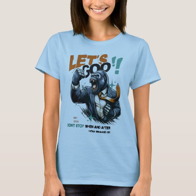 CAMISETA WOMEN'S LET'S GOO LESSONS LEARN T SHIRT  (Frente)