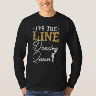 Camiseta Womens Line Dancing Country Western Dance Cowgirl