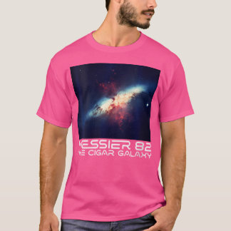 Camiseta Womens M82 Cigar Galaxy Messier Object 82 Space -