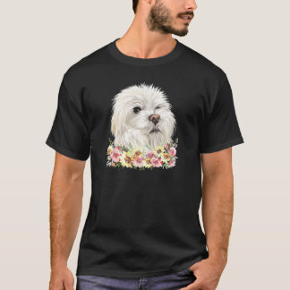 Camiseta Womens Maltês - Cachorro