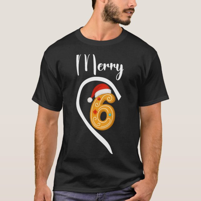 Camiseta Womens Merry Christmas 67 Meme Gingerbread Couple  (Frente)