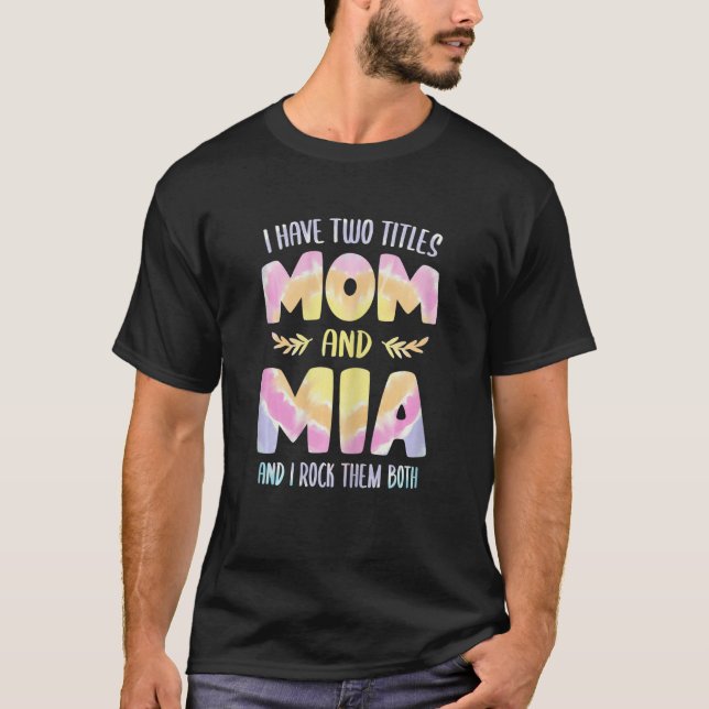 Camiseta Womens Mia idea for Women Grandma I have two Title (Frente)