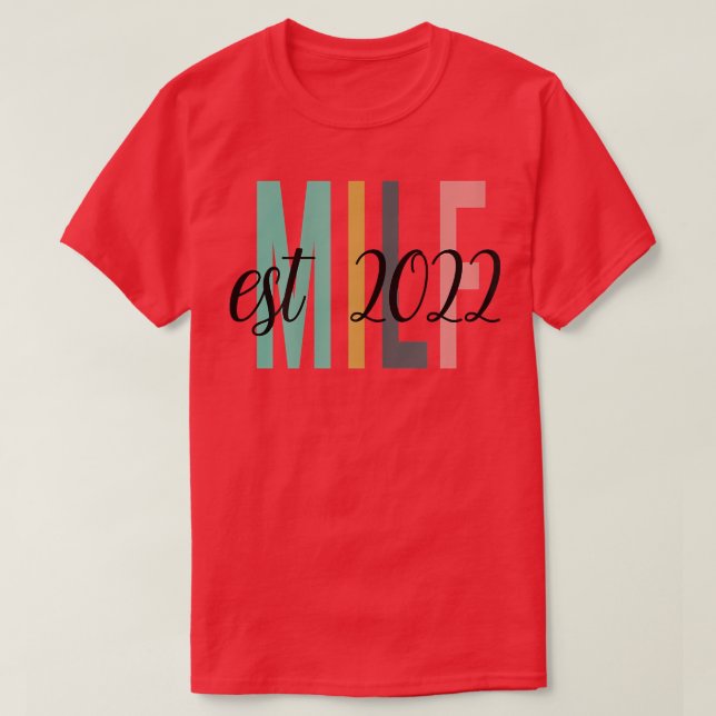 Camiseta Womens MILF Est  (Frente do Design)