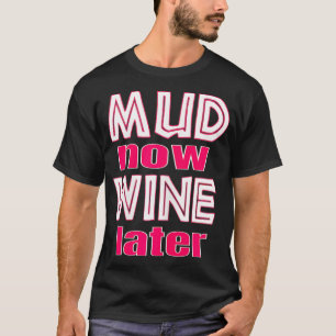 Camiseta Womens Muding's Lama Run Mud Bogging