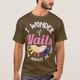 Camiseta Womens Nail Technician Shirt Nail Cote Tech