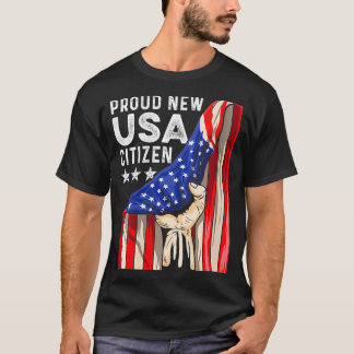 Camiseta Womens New USA Citizen American Citiania Jul