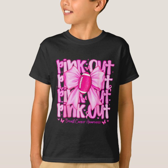 Camiseta Womens Nk Out Football Tackle Breast Cancer Awaren (Frente)