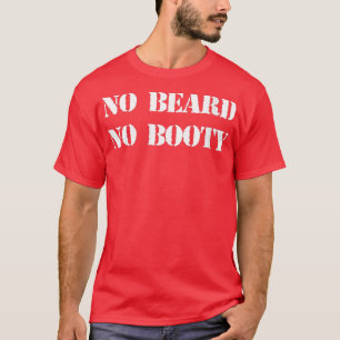 Camiseta Womens No Beard No booty VNeck
