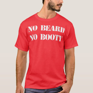 Camiseta Womens No Beard No booty VNeck 