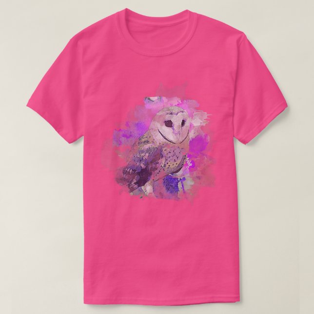 Camiseta Womens Owl Night Bird 1525 (Frente do Design)