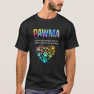 Camiseta Womens Pawma Definition Like A Grandma Only Way Co