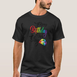 Camiseta Womens Rainbow Peixes Queen Fevereiro-March Girl B