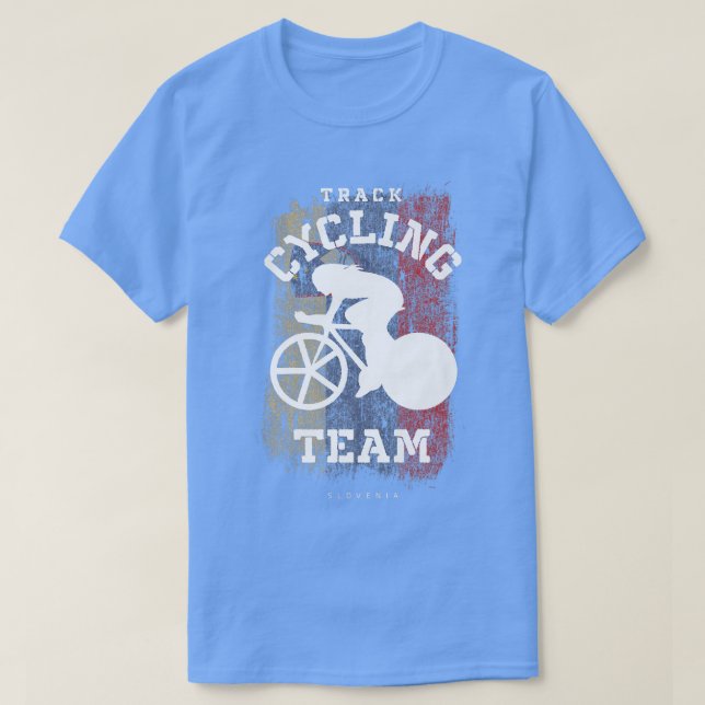 Camiseta Womens Rastreando A Velocidade Da Bicicleta Rodovi (Frente do Design)