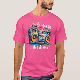 Camiseta Womens Rb Music Rb Lover Vinil OldSchool Graffit