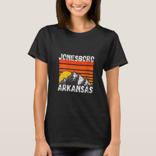 Camiseta Womens Retro Fort Smith Roupa de Arkansas V Pescoç