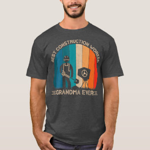 Camiseta Womens Retro Write Design Para Avó Engraçado Mothe