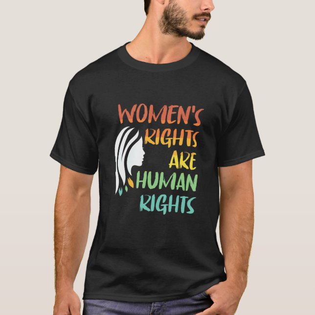 Camiseta Women's rights are human rights (Frente)