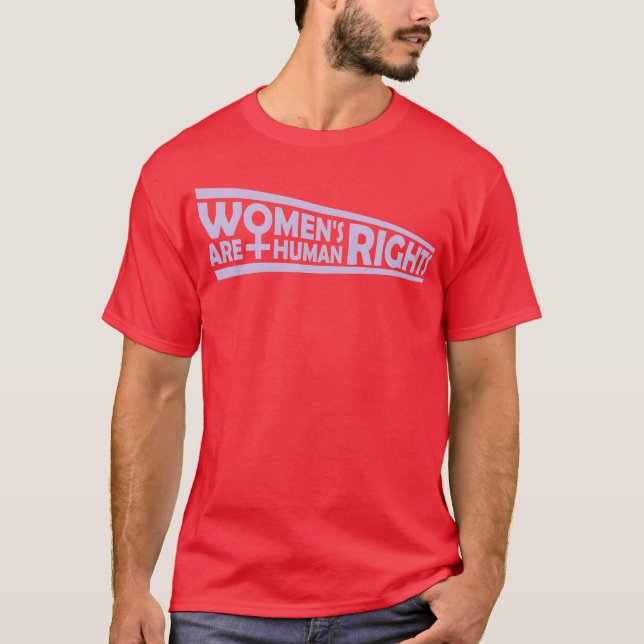 Camiseta womens rights feminist quote friend (Frente)