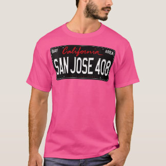 Camiseta Womens San Jose 408 , Cidade do Tubarão, Hella San