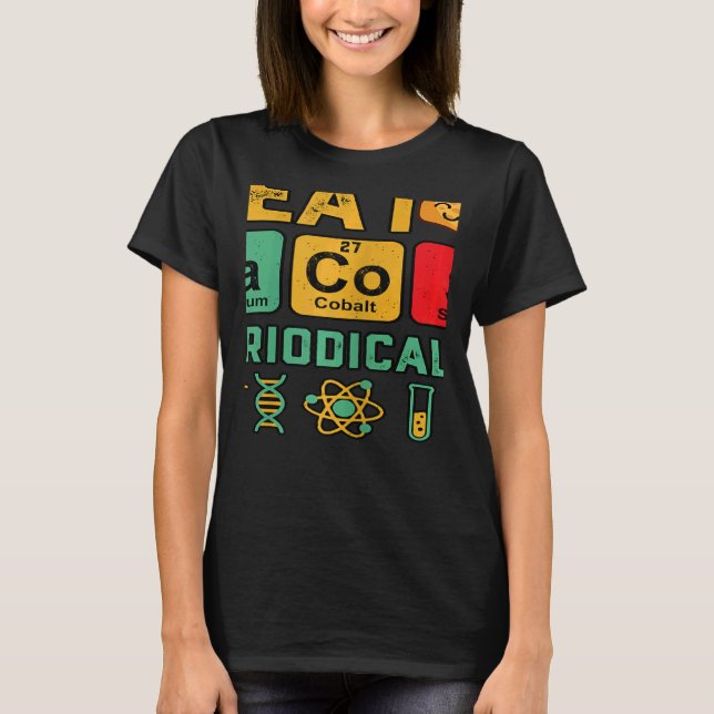 Camiseta Womens Science I Eat Tacos Periodically Taco Tuesd (Frente)