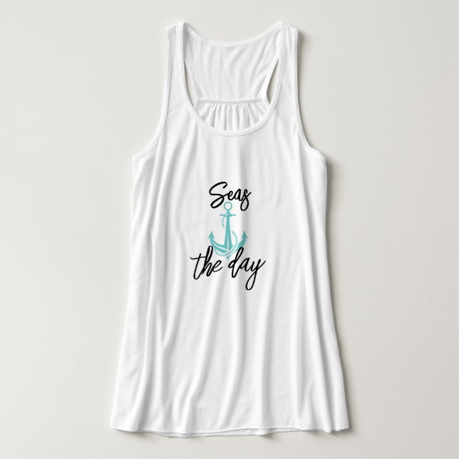 Camiseta Women's Seas the Day (Frente do Design)