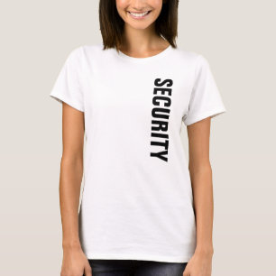 Camiseta Womens Security T Shirts Logotipo Personalizado Du