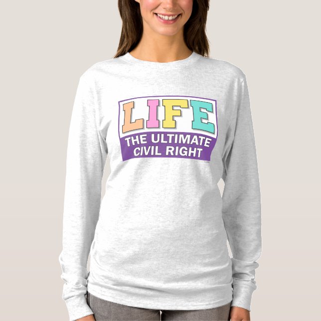 Camiseta Women's shirts with a pastel design. (Frente)