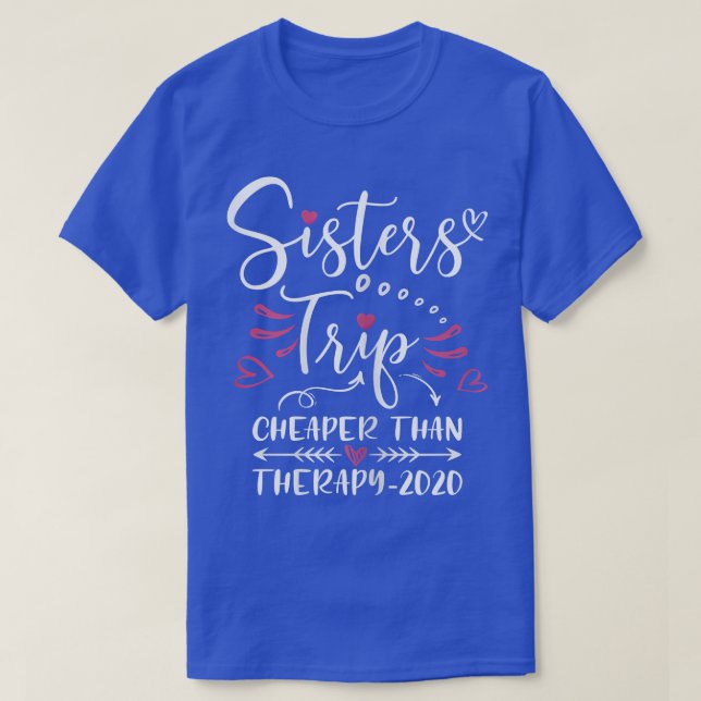 Camiseta Womens Sisters Road Trip 2022-weekend Family Vacat (Frente do Design)