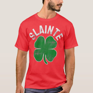 Camiseta Womens Slainte Beer Bebendo Irish DIA DE SÃO PATRÍ