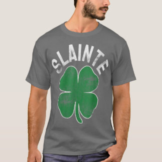 Camiseta Womens Slainte Beer Bebendo Irish DIA DE SÃO PATRÍ