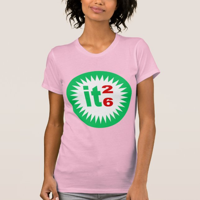 Camiseta Women's Slim Fit T-Shirt pink SUN ITALIA 26 (Frente)