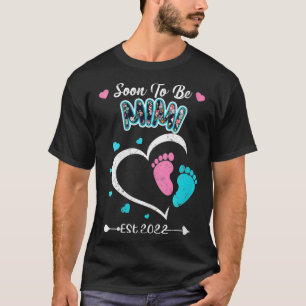 Camiseta Womens Soon To Be Mimi 2022 Grandma Announce New G