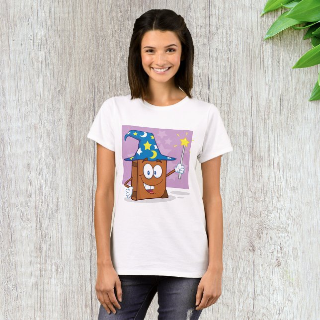 Camiseta Womens T-Shirt do Livro (Criador carregado)