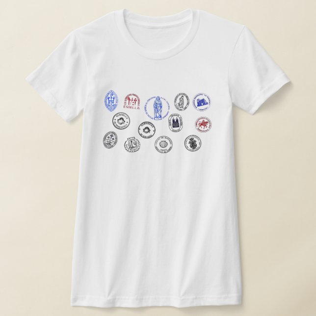 Camiseta Women's T-Shirt Saint James Way (Postura )