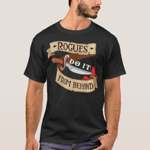 Camiseta Womens Tabletop Gift Rogues Do Behi