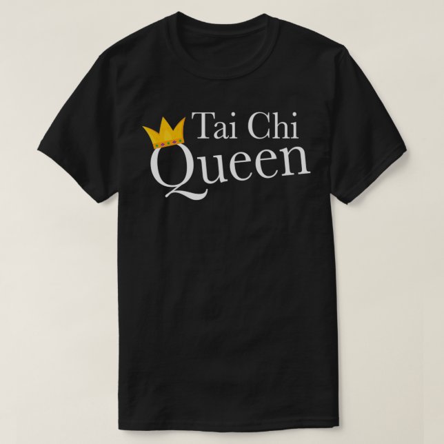 Camiseta Womens Tai Chi Chuan Taiji Artes Marciais Chinesas (Frente do Design)