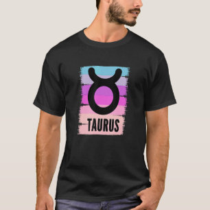 Camiseta Womens Taurus Símbolo April Birthday Queens May Qu