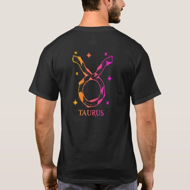 Camiseta Womens Taurus Zodiac (Verso)