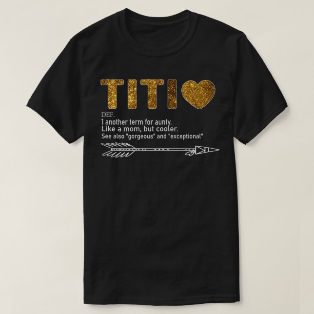Camiseta Womens Titi Definition Tee com Tia Arrow de (Frente do Design)