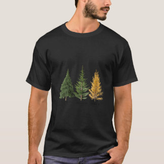 Camiseta Womens Tree National Park Fir Dogwood Tamarack Ret