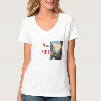 Camiseta Womens Tshirt com design pacífico