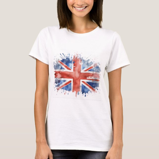 Camiseta women's union jack t shirt (Frente)