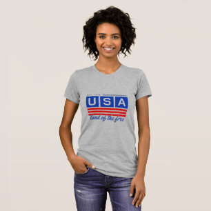 Camiseta Women's USA Land of the Free
