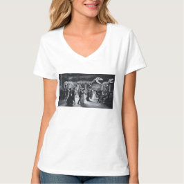 Camiseta Womens V-Neck T-Shirt